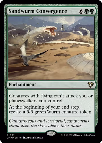 Sandwurm Convergence (911), Commander Masters — Magic card price