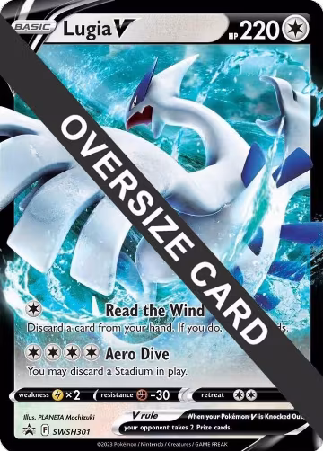 Lugia V - SWSH301 (SWSH301), Jumbo Cards — Pokémon card price