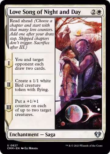 Love Song of Night and Day (827), Commander Masters — Magic card price