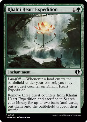 Khalni Heart Expedition (899), Commander Masters — Magic card price