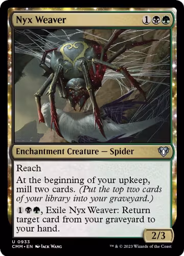Nyx Weaver (933), Commander Masters — Magic card price