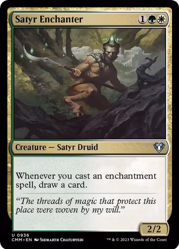 Satyr Enchanter (936), Commander Masters — Magic card price