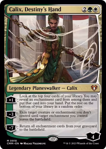 Calix, Destiny's Hand (918), Commander Masters — Magic card price