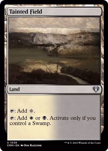 Tainted Field (1039), Commander Masters — Magic card price