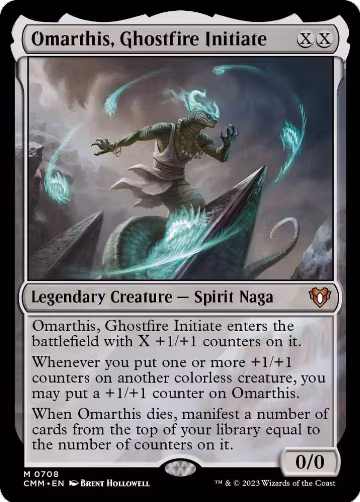 Omarthis, Ghostfire Initiate (708), Commander Masters — Magic card price