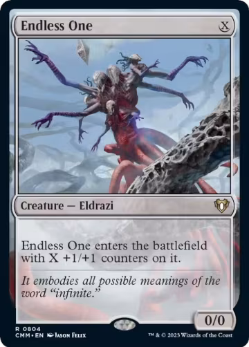 Endless One (804), Commander Masters — Magic card price
