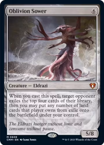 Oblivion Sower (808), Commander Masters — Magic card price