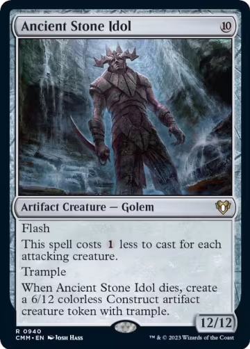 Ancient Stone Idol (940), Commander Masters — Magic card price