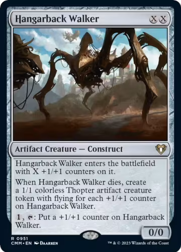 Hangarback Walker (951), Commander Masters — Magic card price