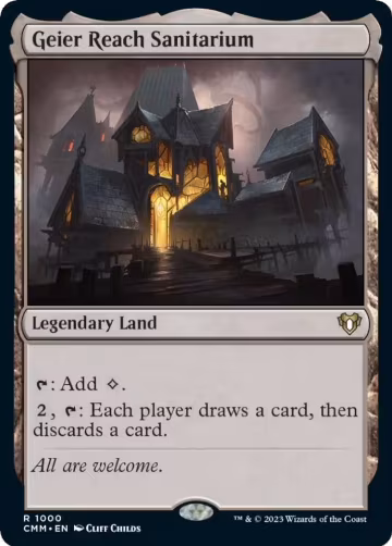 Geier Reach Sanitarium (1000), Commander Masters — Magic card price