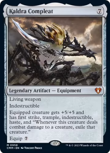 Kaldra Compleat (958), Commander Masters — Magic card price