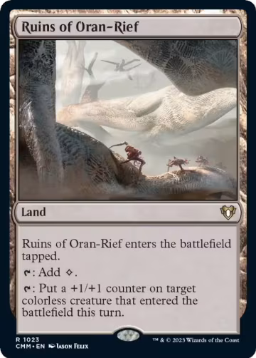 Ruins of Oran-Rief (1023), Commander Masters — Magic card price