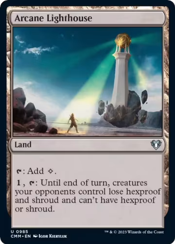 Arcane Lighthouse (985), Commander Masters — Magic card price