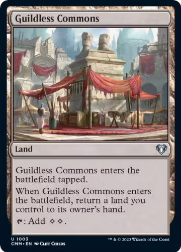 Guildless Commons (1003), Commander Masters — Magic card price