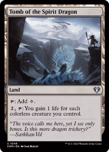 Tomb of the Spirit Dragon (1048), Commander Masters — Magic card price