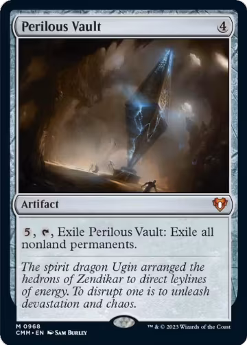 Perilous Vault (968), Commander Masters — Magic card price