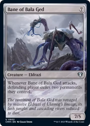 Bane of Bala Ged (802), Commander Masters — Magic card price