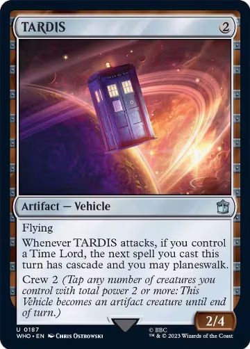 TARDIS (187), Universes Beyond: Doctor Who — Magic card price