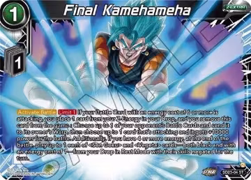 Final Kamehameha (SD23-04), Critical Blow — DB Super card price