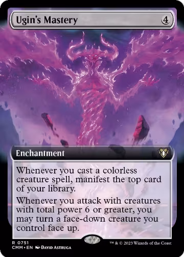 Ugin's Mastery (Extended Art) (751), Commander Masters — Magic card price