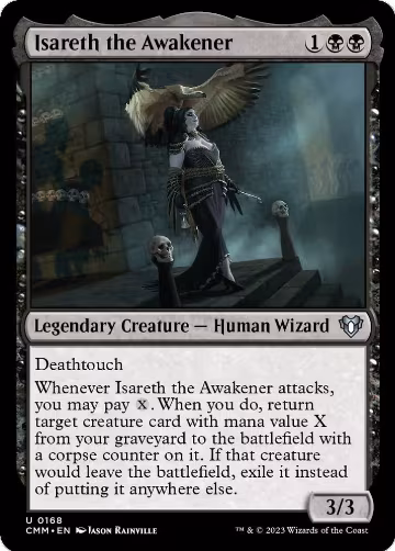 Isareth the Awakener (168), Commander Masters — Magic card price