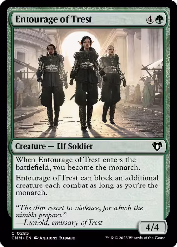 Entourage of Trest (285), Commander Masters — Magic card price