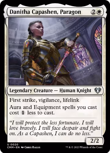 Danitha Capashen, Paragon (20), Commander Masters — Magic card price