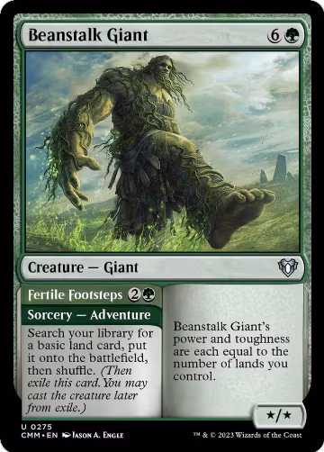 Beanstalk Giant (275), Commander Masters — Magic card price