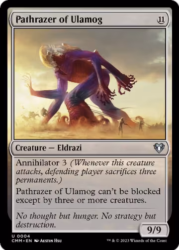 Pathrazer of Ulamog (4), Commander Masters — Magic card price