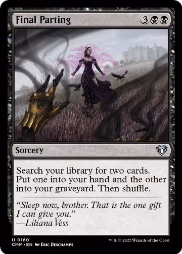 Final Parting (160), Commander Masters — Magic card price