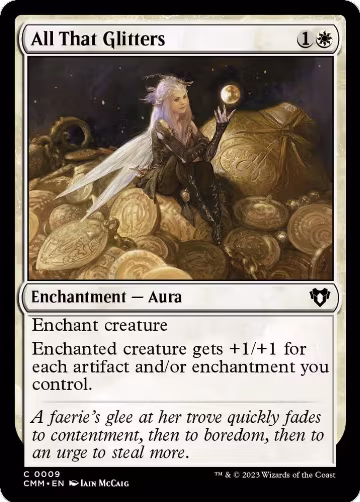 All That Glitters (9), Commander Masters — Magic card price