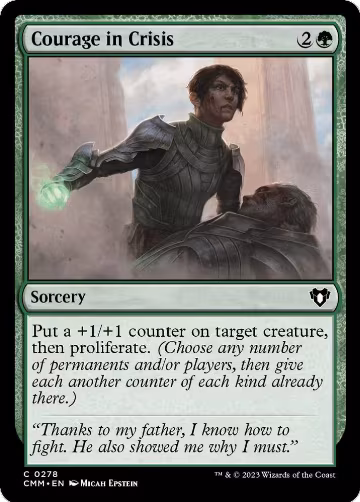 Courage in Crisis (278), Commander Masters — Magic card price