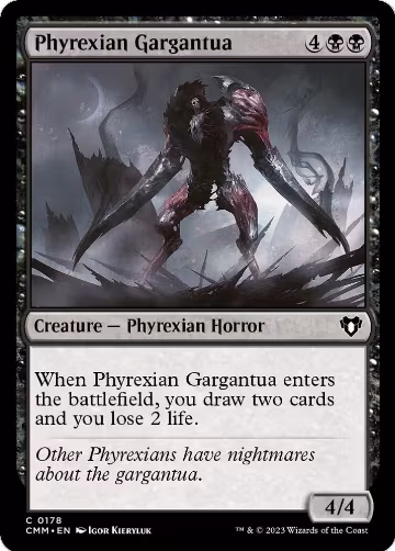 Phyrexian Gargantua (178), Commander Masters — Magic card price