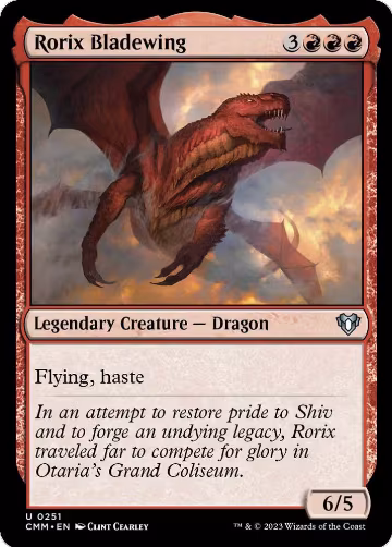 Rorix Bladewing (251), Commander Masters — Magic card price