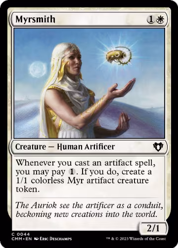 Myrsmith (44), Commander Masters — Magic card price