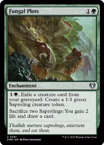 Fungal Plots (291), Commander Masters — Magic card price