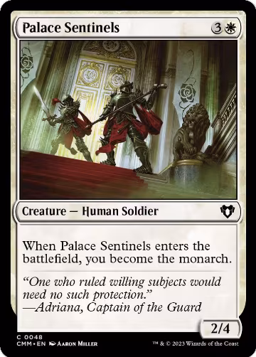 Palace Sentinels (48), Commander Masters — Magic card price