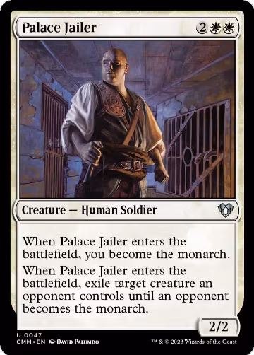 Palace Jailer (47), Commander Masters — Magic card price