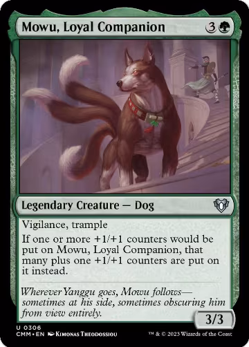 Mowu, Loyal Companion (306), Commander Masters — Magic card price