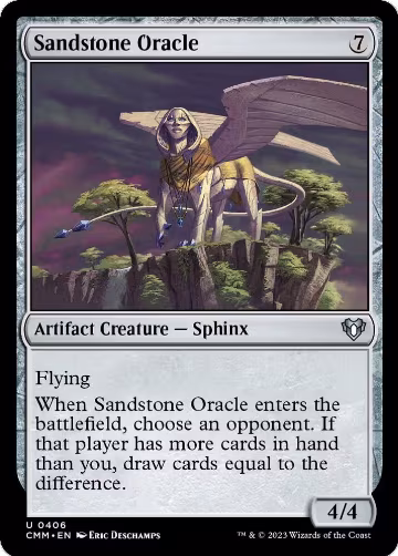 Sandstone Oracle (406), Commander Masters — Magic card price