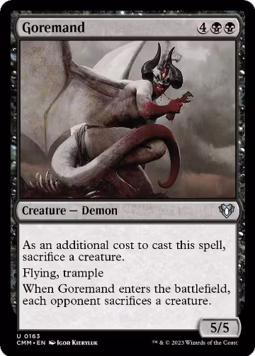 Goremand (163), Commander Masters — Magic card price