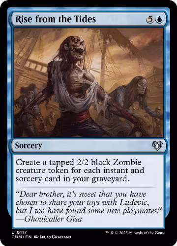 Rise from the Tides (117), Commander Masters — Magic card price