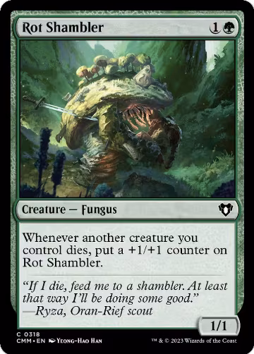 Rot Shambler (318), Commander Masters — Magic card price
