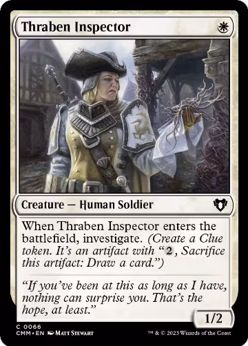 Thraben Inspector (66), Commander Masters — Magic card price