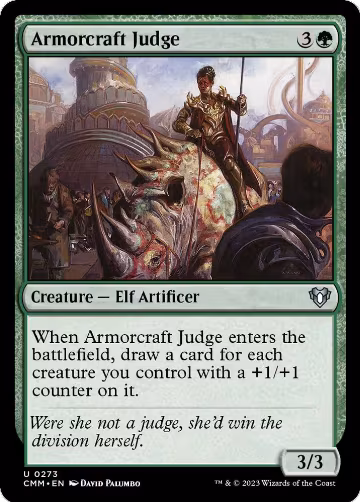 Armorcraft Judge (273), Commander Masters — Magic card price