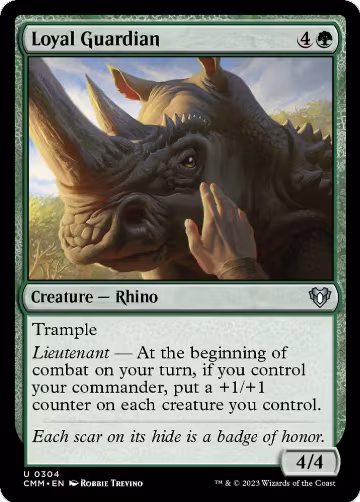 Loyal Guardian (304), Commander Masters — Magic card price