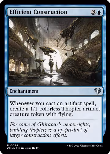 Efficient Construction (88), Commander Masters — Magic card price