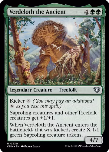 Verdeloth the Ancient (330), Commander Masters — Magic card price