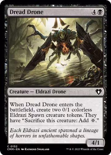 Dread Drone (152), Commander Masters — Magic card price