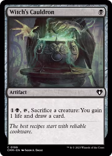 Witch's Cauldron (199), Commander Masters — Magic card price